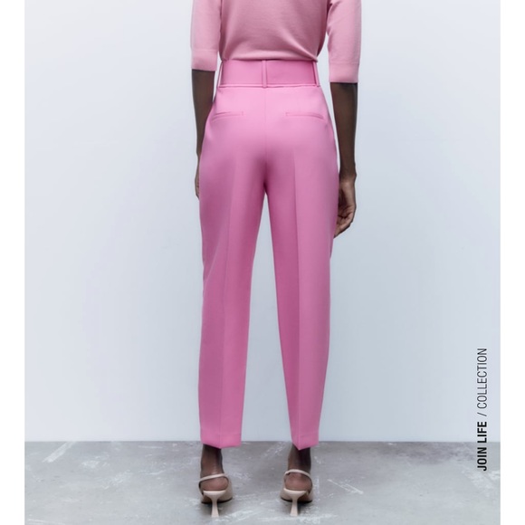 ZARA Belted Pants - Picture 3 of 4